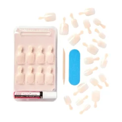 Acrylic Nude French Nails