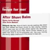 After Shave Balm