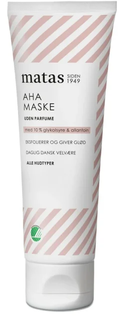 AHA Maske til Alle Hudtyper Uden Parfume