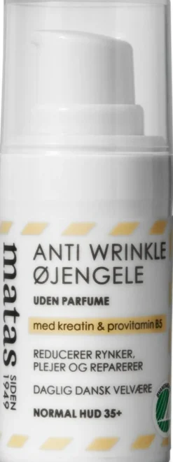 Anti Wrinkle Øjengele til Normal Hud Uden Parfume