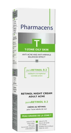 Anti-Acne Retinol 0,3% Adult Acne Night Cream