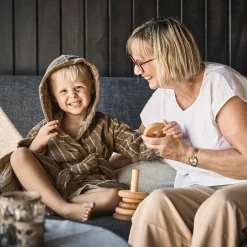Badekåbe Woodland Økologisk Bomuld