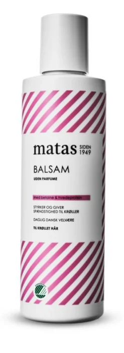 Balsam til Krøllet Hår Uden Parfume