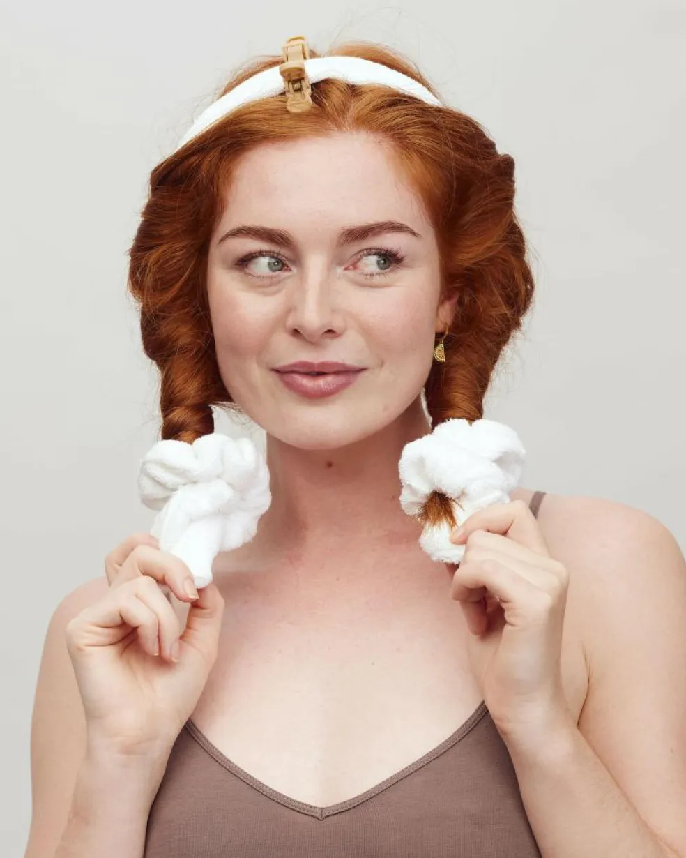 Bamboo Towel Heatless Curls Kit