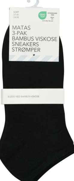 Bambus Viskose Sneakers 3-pak