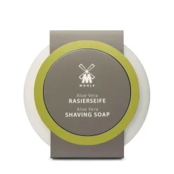 Barbersæbe i skål, Aloe Vera, 65 gr.