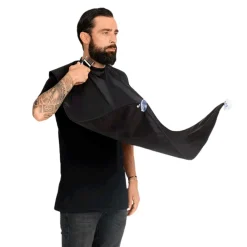 Beard Apron Black m. Suction Cups