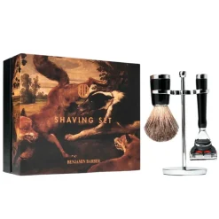 Benjamin Barber Classic 3-piece Shaving Set Ebony Fusion