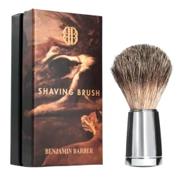Benjamin Barber Classic Shaving Brush Chrome