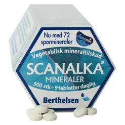 Berthelsen Scanalka Mineraler