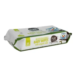 Bionedbrydelige Baby vådservietter Aloe Vera Ø