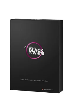 Black Is White Hydrosonic Eltandbørste med Aktivt Kul