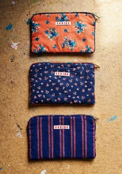 Bolster Stripe Mini Clutch