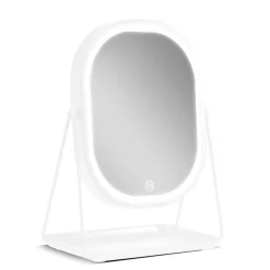 Bordspejl M/Led Lys og Bakke