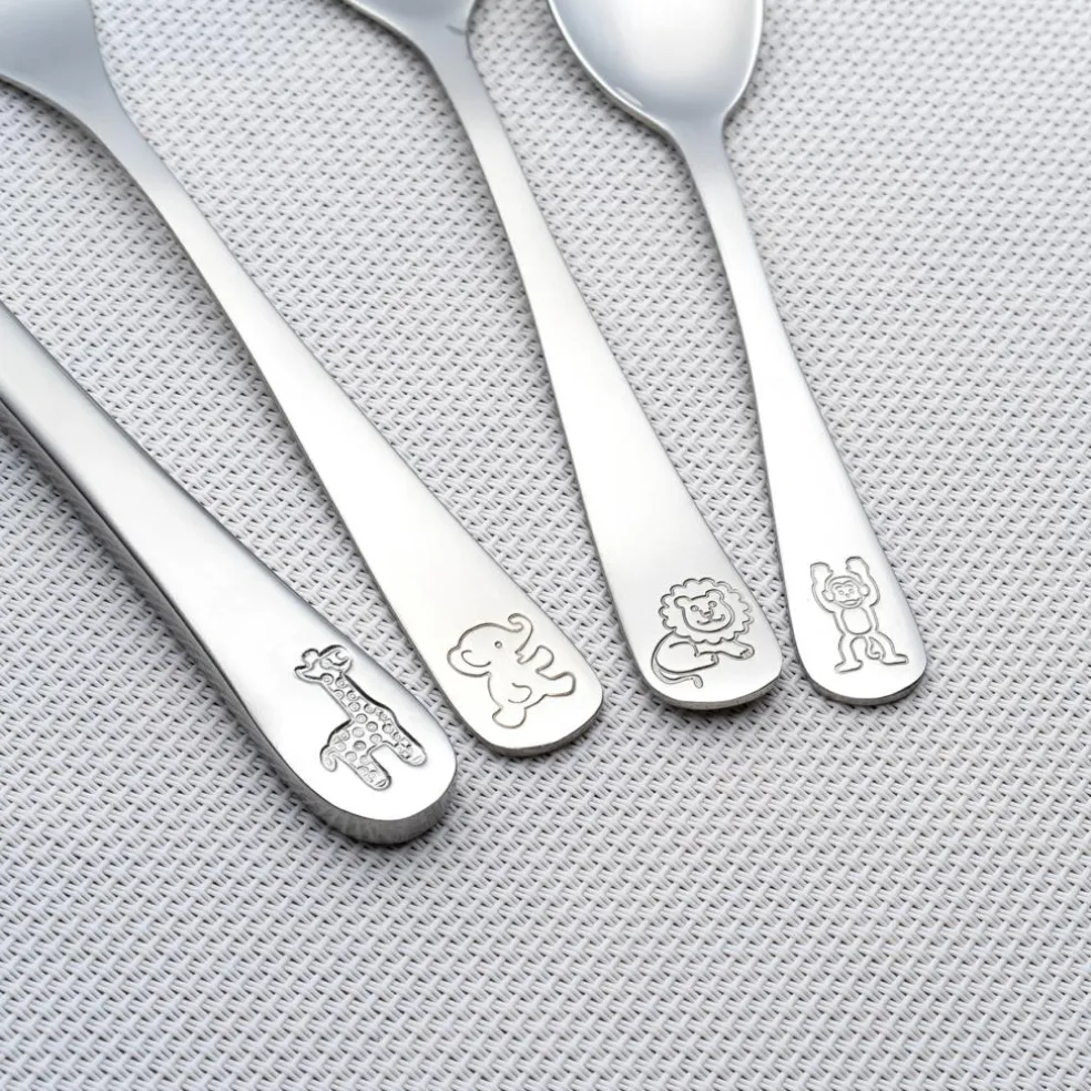 Børnebestik i Rustfrit Stål