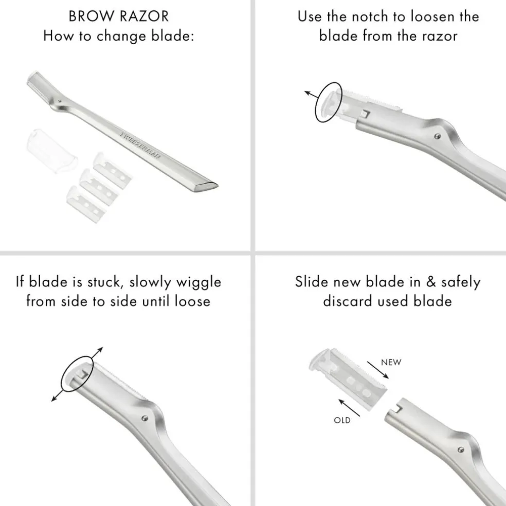 Brow Razor Replacement Blades