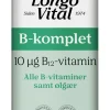 B-Vitamin - B-komplet, alle B-vitaminer + Ølgær