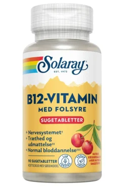 B12-Vitamin med Folsyre