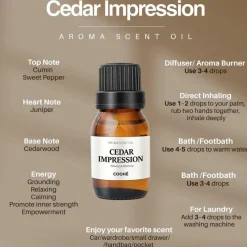 Cedar Impression Aroma Scent Oil