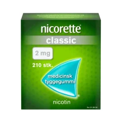 Classic 2 mg medicinsk tyggegummi