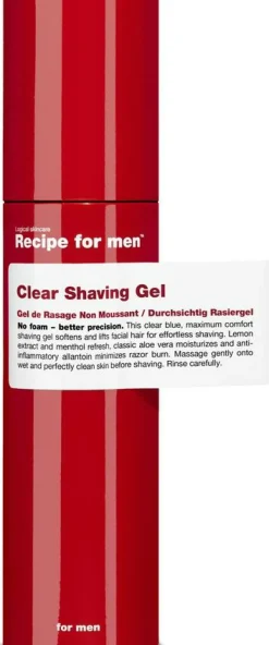 Clear Shaving Gel