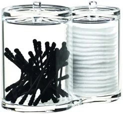 Clear twin organizer