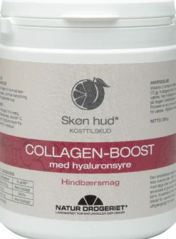 Collagen-Boost med hyaluronsyre – hindbærsmag