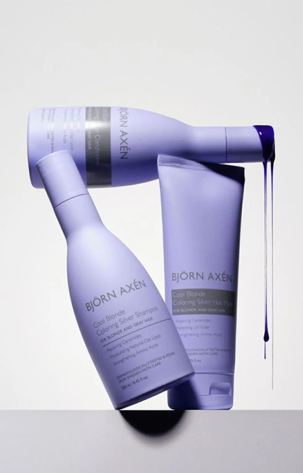 Coloring Silver Hair Mask