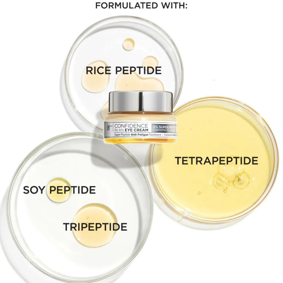 Confidence in an Eye Cream Anti-Aging Peptide Eye Cream