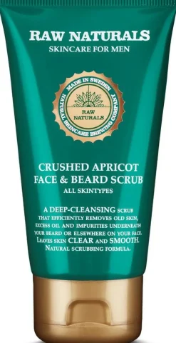 Crushed Apricot Face & Beard Scrub