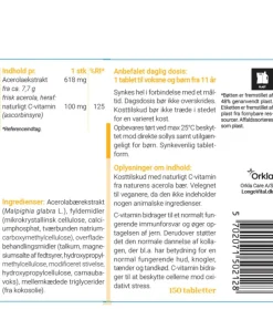 C-vitamin naturligt fra acerola