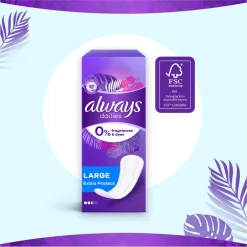 Dailies Large 0% Extra Protect Trusseindlæg