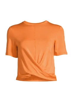 Delight Short Wrap Tee