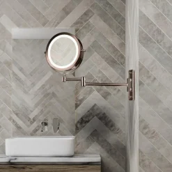 Dobbeltsidet Vægspejl