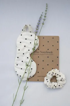 Dotted Sleep Mask Silky