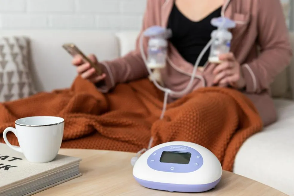 Double Brystpumpe Elektronisk