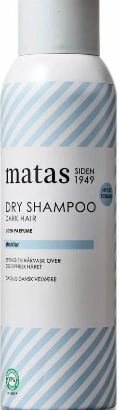 Dry Shampoo Dark Hair Uden Parfume
