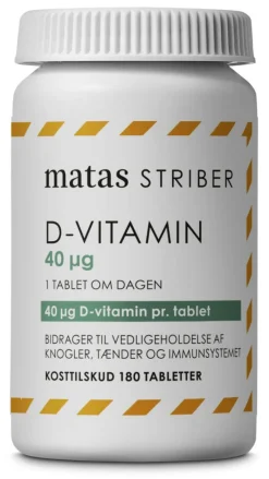 D-vitamin 40 µg