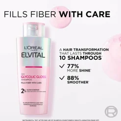 Elvital, Glycolic Gloss, Glansgivende Shampoo