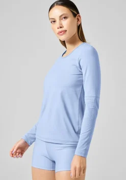 Essential Mesh Detail Long Sleeve
