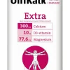 Extra - Kalk 300 mg, Magnesium 77,6 µg og D-vitamin 10 µg