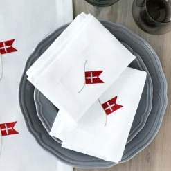 Fødselsdagsservietter Dannebrog