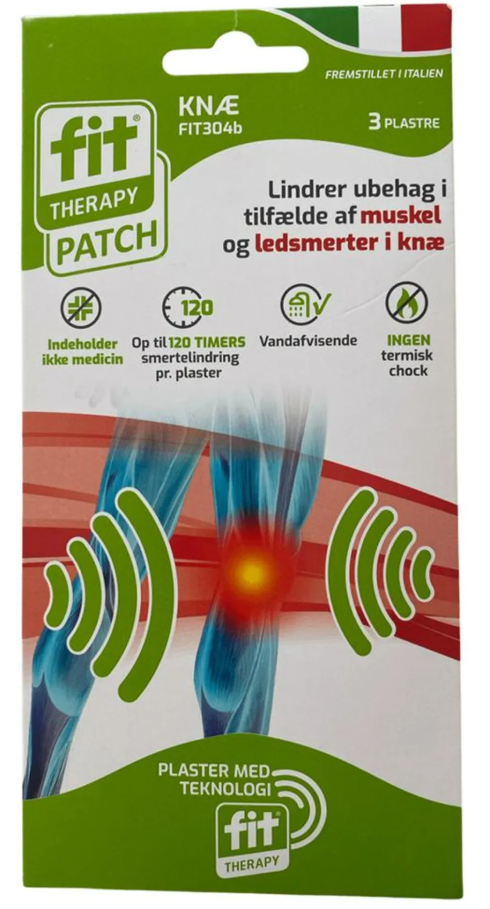 FIT Plaster Smertelindrende Plaster Knæ