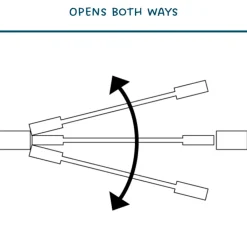 Flexi Metal Gitter Vægmonteret