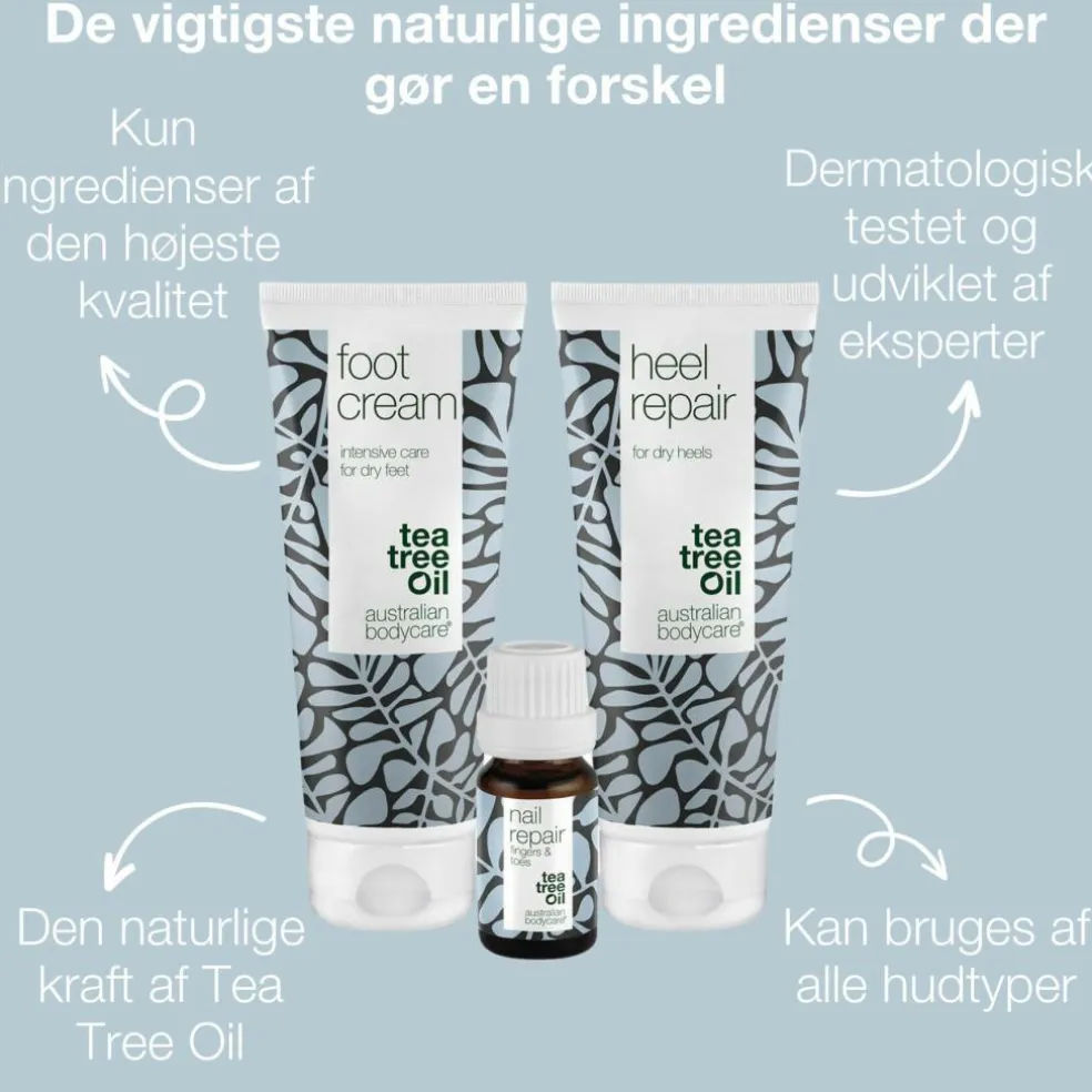 Fod og Neglepakke til Hård Hud