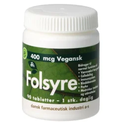 Folsyre 400 mcg