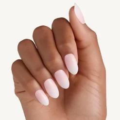 French Manicure Click-On Nails