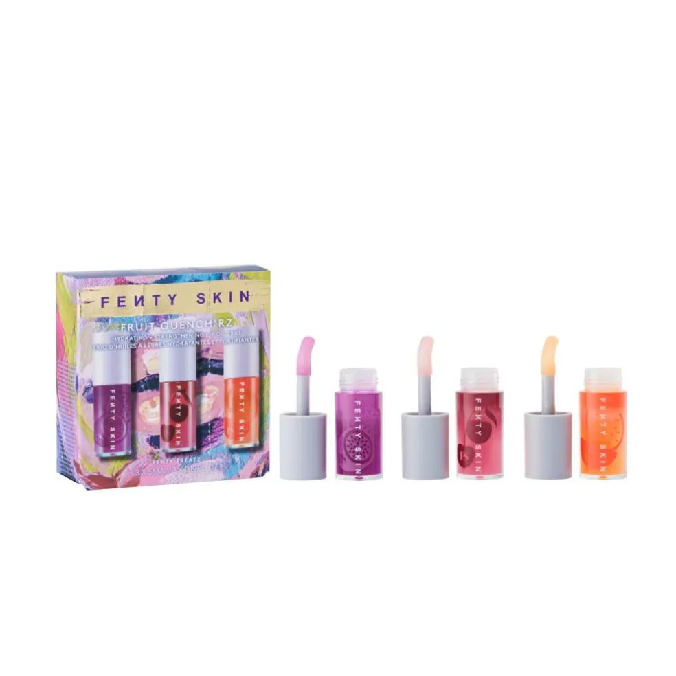Fruit Quench'rz Hydrating + Strengthening Lip Oil Trio Limited Edition