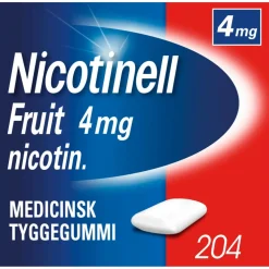 Fruit Tyggegummi 4 mg