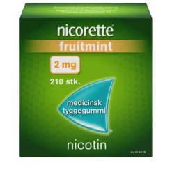 Fruitmint 2 mg medicinsk tyggegummi